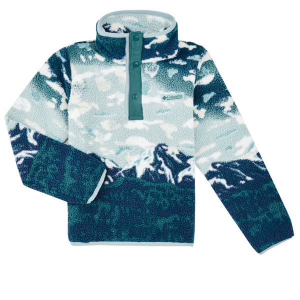 COLUMBIA HELVETIA II PRINTED HALF SNAP FLEECE KIDS (2097071461) Everblue