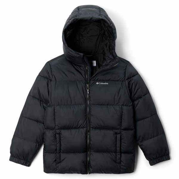 Columbia Puffect Hooded Jacket Mountain KIDS (2096272010) BLACK