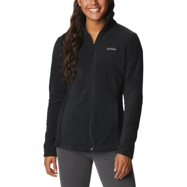 Columbia Basin Trail III Full Zip Fleece  W (1938041010) BLACK