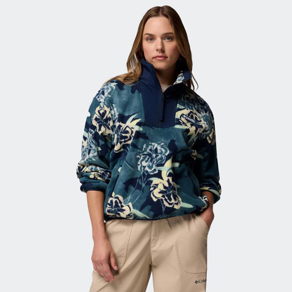 COLUMBIA SEQUOIA GROVE™ PRINTED HALF ZIP (2136204429) Everblue
