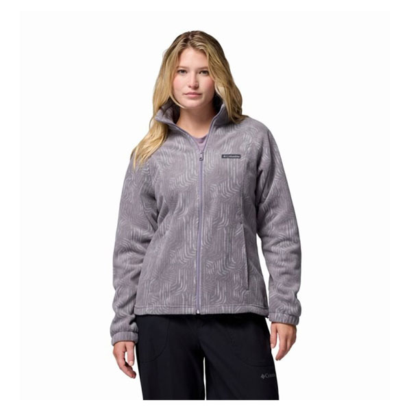 COLUMBIA BENTON SPRINGS™ PRINTED FULL ZIP (2021771554) PURPLE PRINT