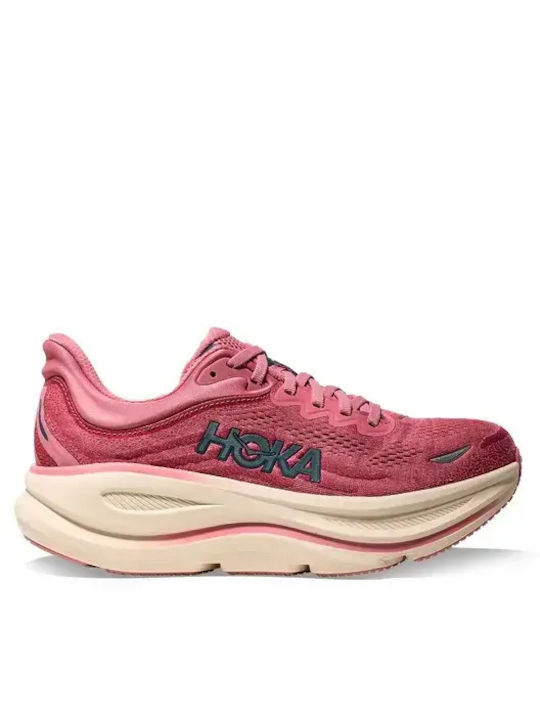 HOKA ONE ONE W BONDI 9 (1162012-LYC) LINGONBERRY CRANBERRY